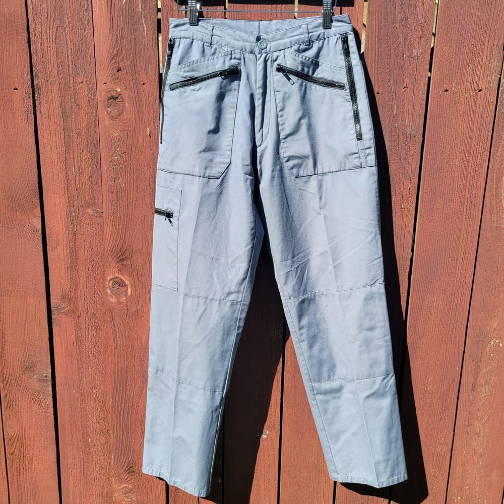 Regatta Great Outdoors Y2K Grey Multi Pocket Cargo Hiking Pants Utility 28x30